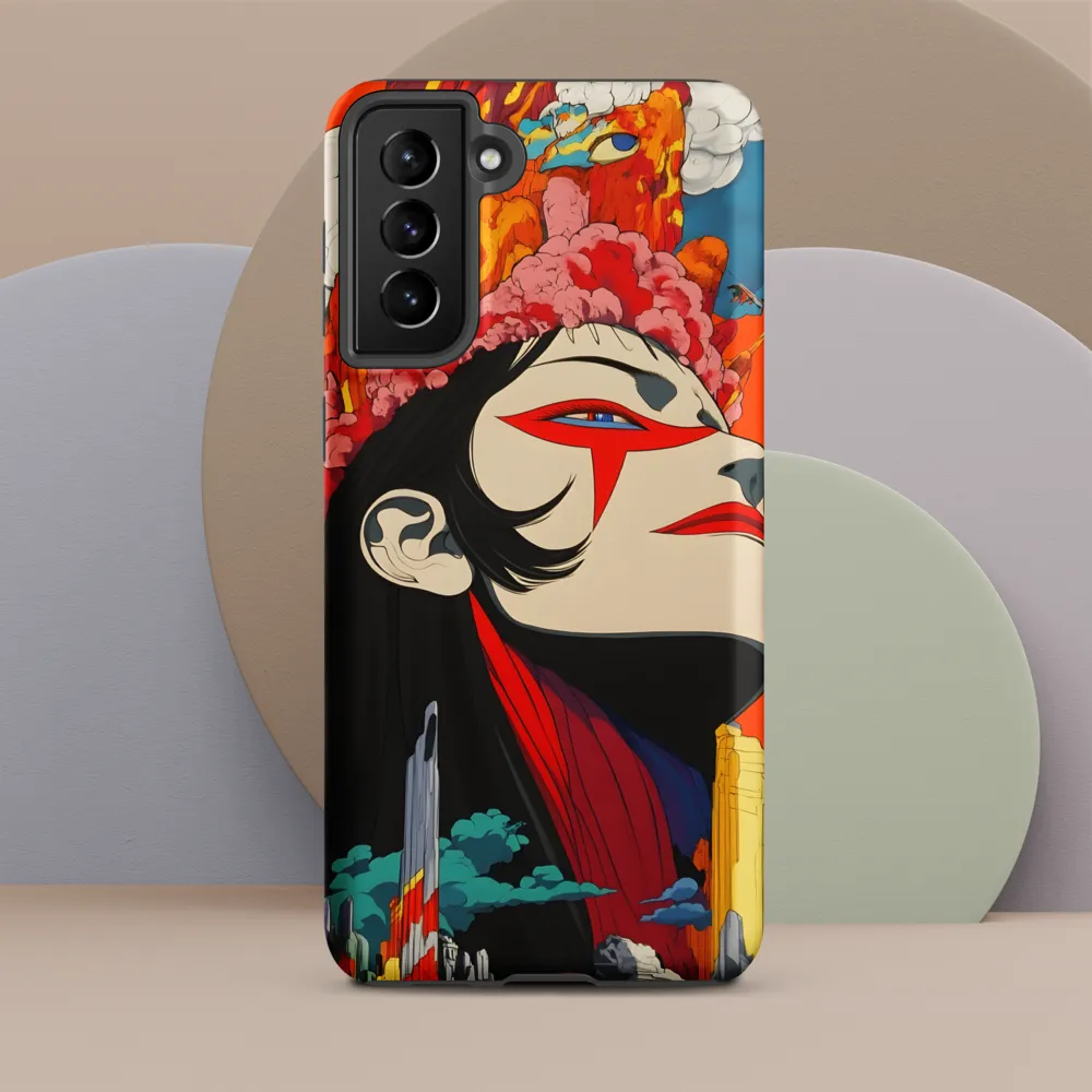 Eruption of Power | Phone Case |  S21 Plus | Tough Case | Matte