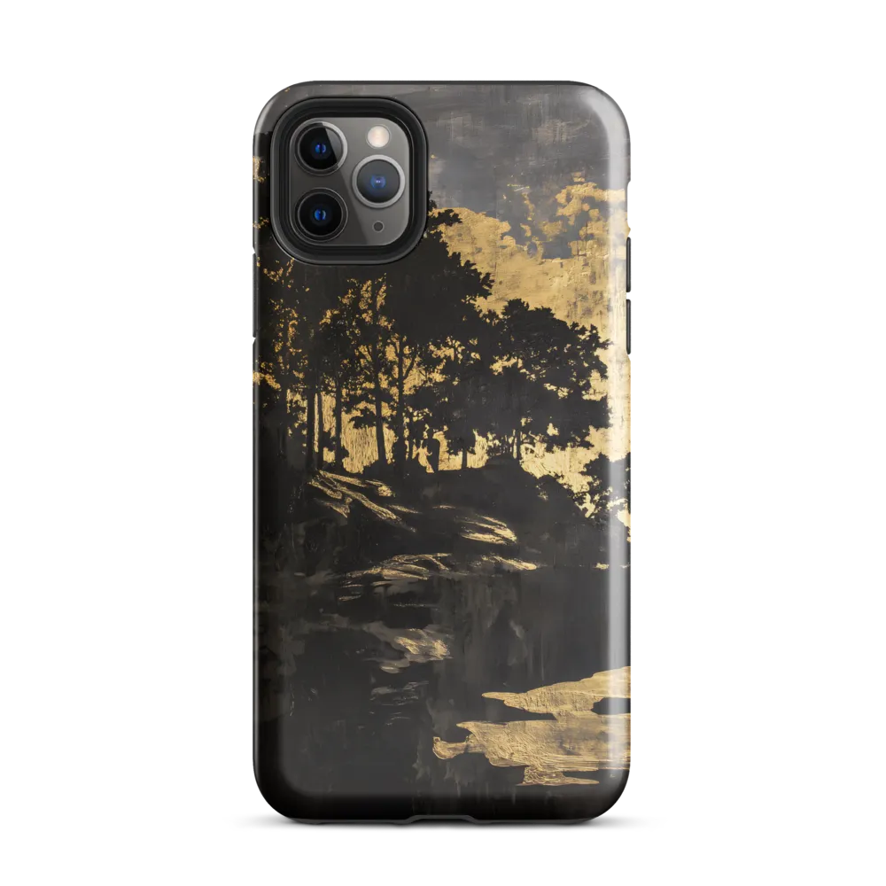 Golden Silhouettes | Phone Case |  11 Pro Max | Tough Case | Glossy