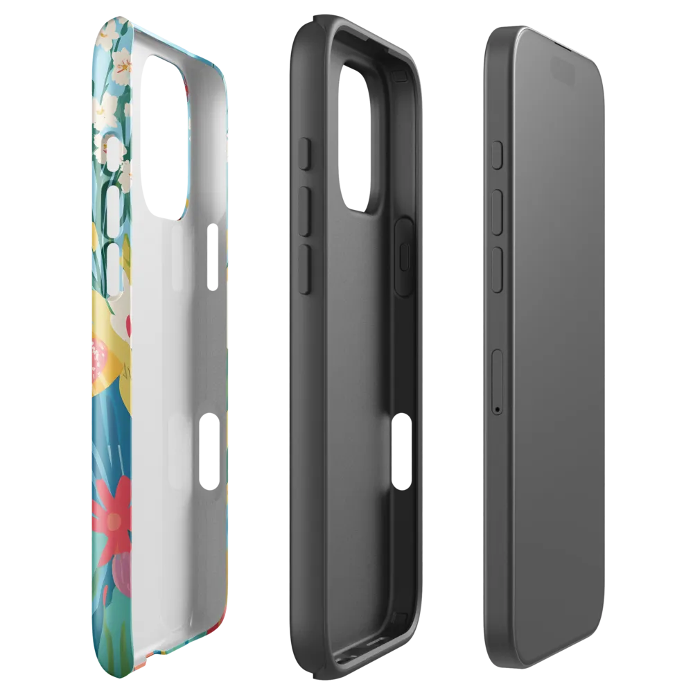 Dancing Among Blossoms | Phone Case |  16 Pro Max | Tough Case | Glossy