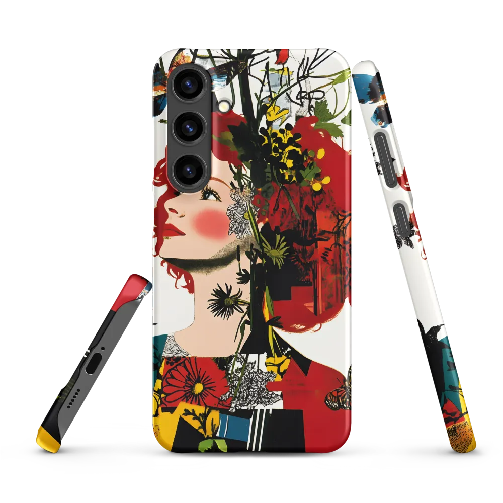 Floral Dreams | Phone Case |  S24 Plus | Snap Case | Matte