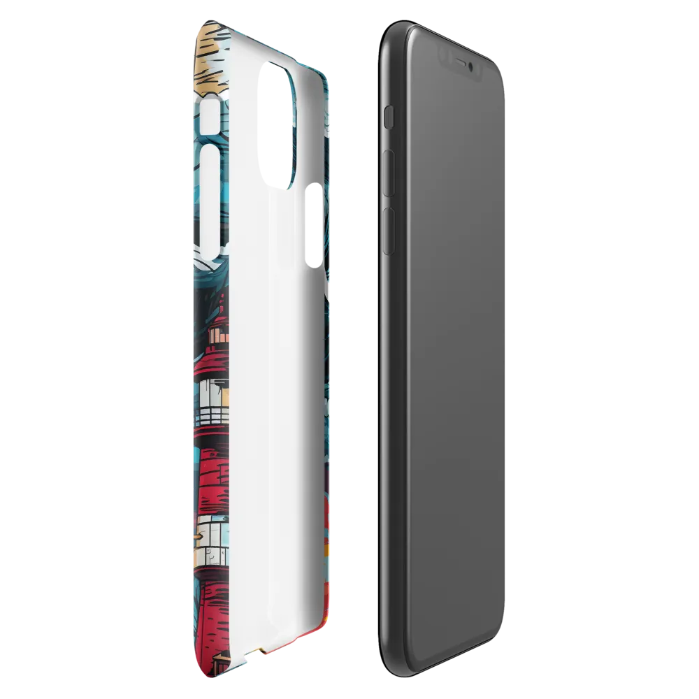 Turbulent Seas: A Lighthouse Adventure | Phone Case |  11 Pro Max | Snap Case | Glossy