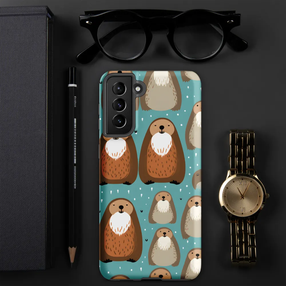 Whimsical Otter Pattern