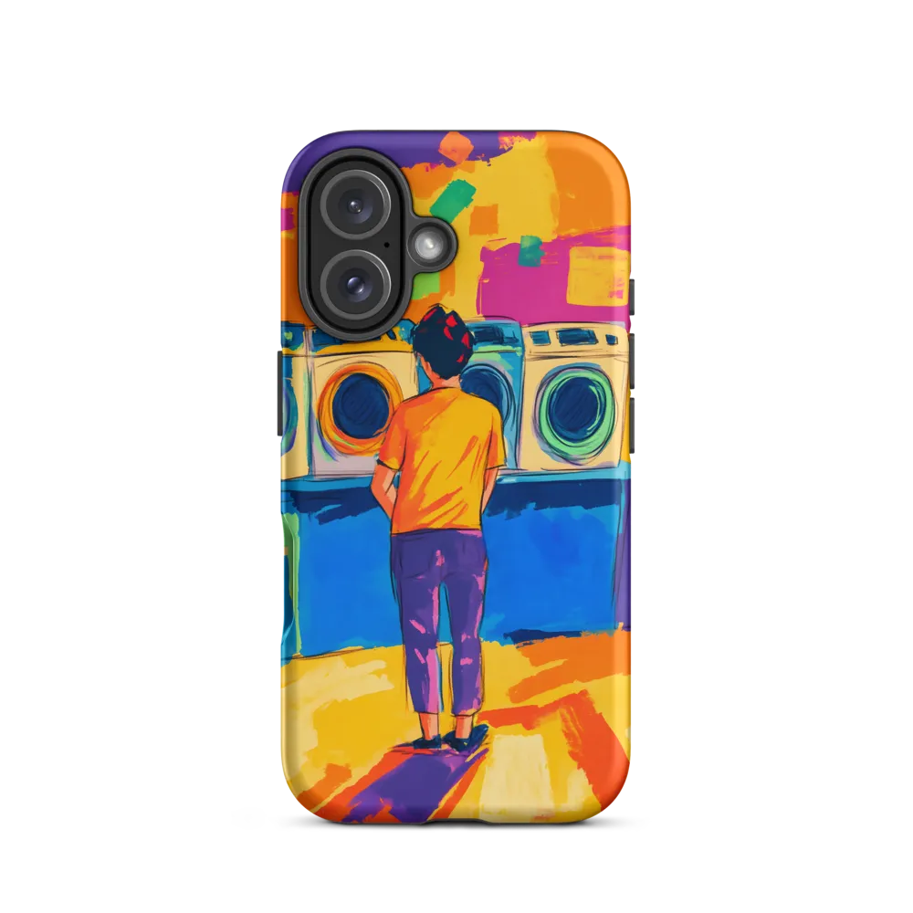 Laundry Day: A Vivid Contemplation | Phone Case |  16 | Tough Case | Matte