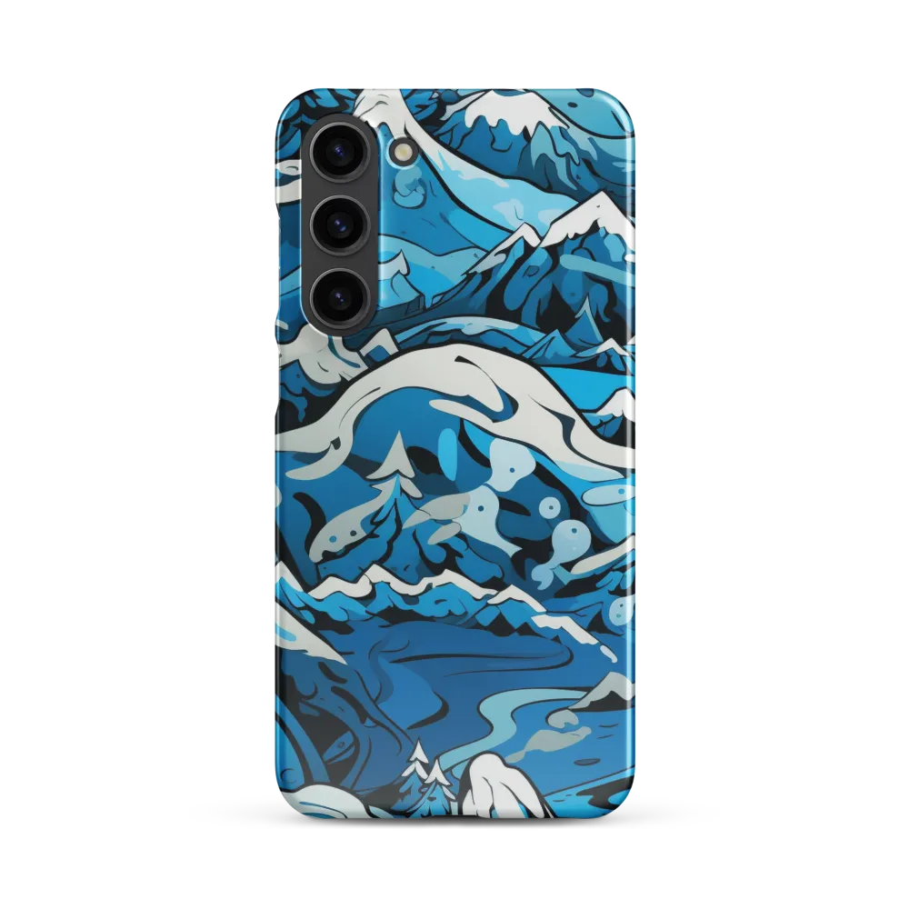 Frozen Harmony: A Blue Mountain Odyssey