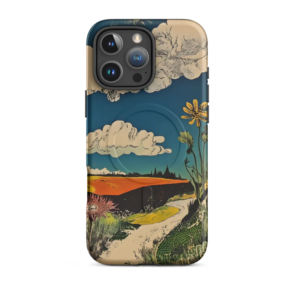 Surreal Blooming Landscape
