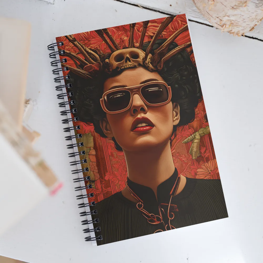 Crowned Rebellion | Spiral Notebook