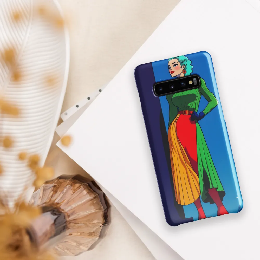 Bold Elegance | Phone Case |  S10 Plus | Snap Case | Glossy