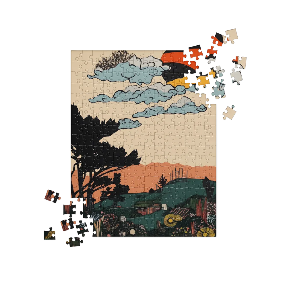 Elysian Sunset | Jigsaw Puzzle | 252/520 pieces