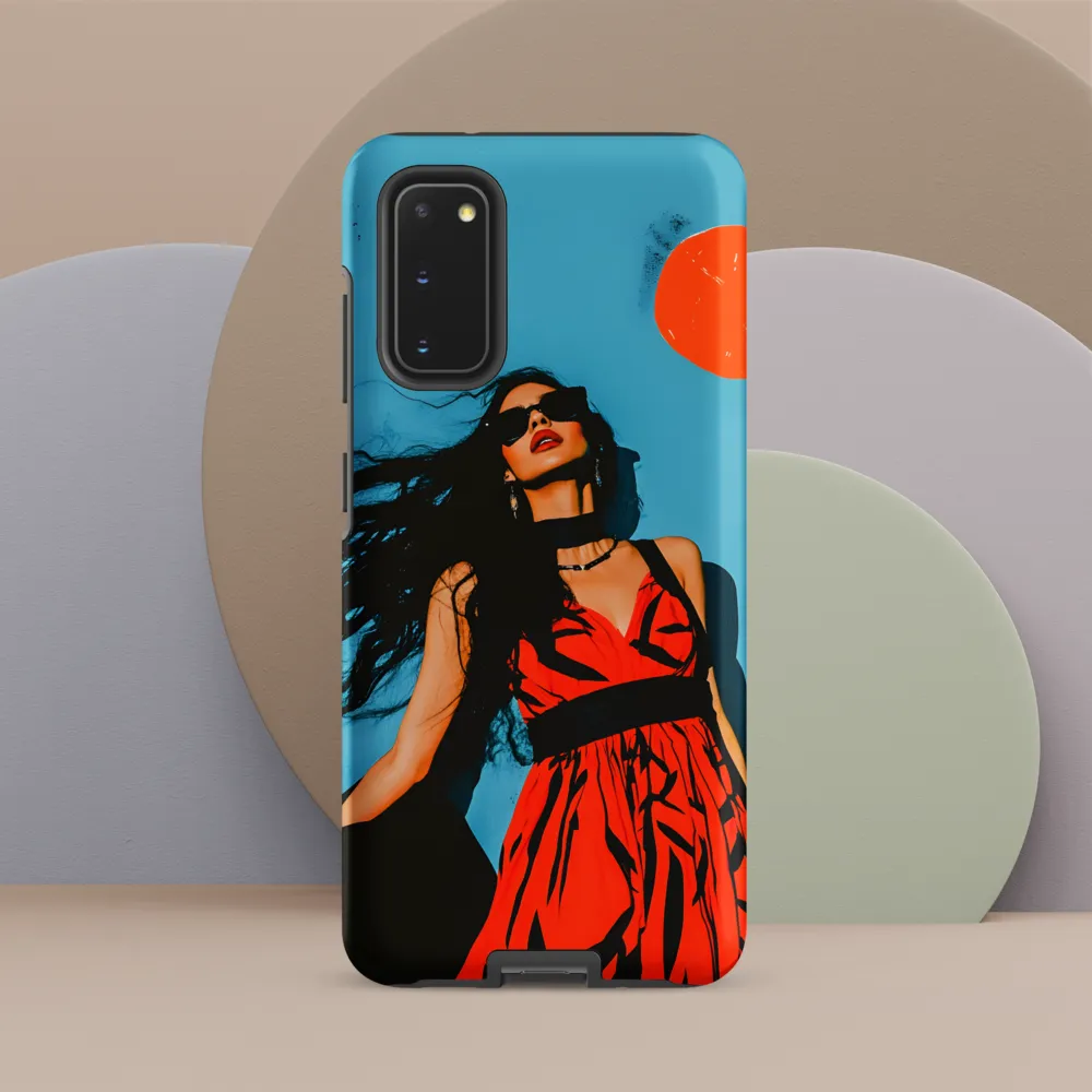 Sunset in Fashion: A Modern Portrait