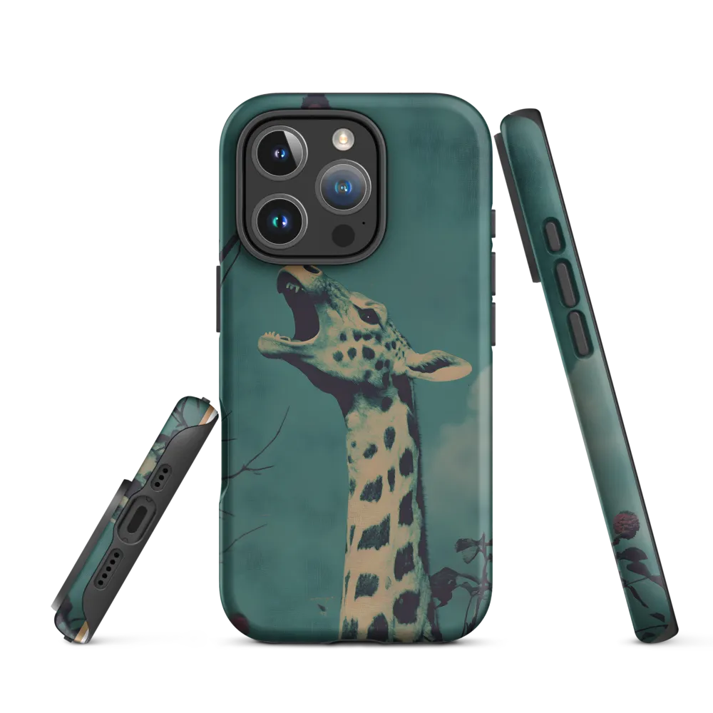 Whispers of the Tall: A Surreal Giraffe Encounter