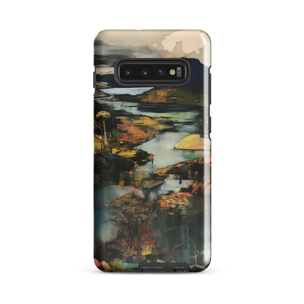 Harmony of Nature: An Abstract Journey | Phone Case |  S10 Plus | Tough Case | Glossy