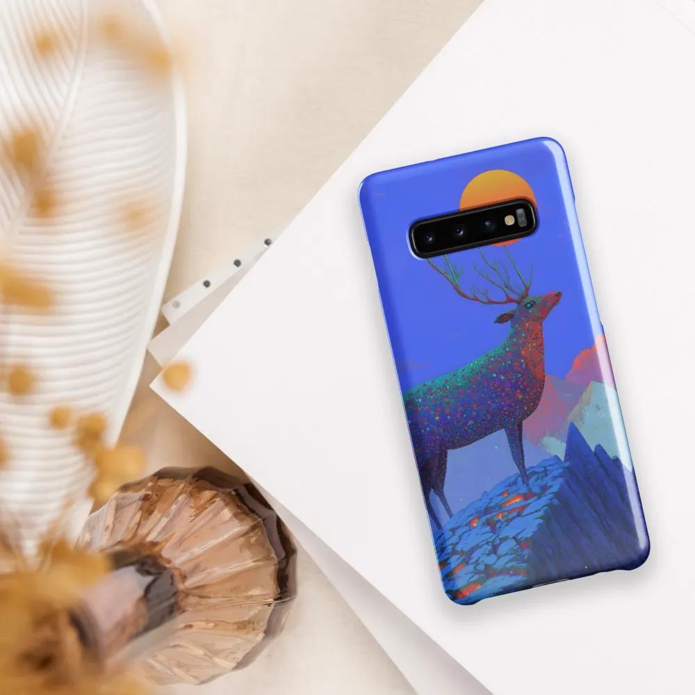 Ethereal Majesty of the Stag | Phone Case |  S10 Plus | Snap Case | Glossy