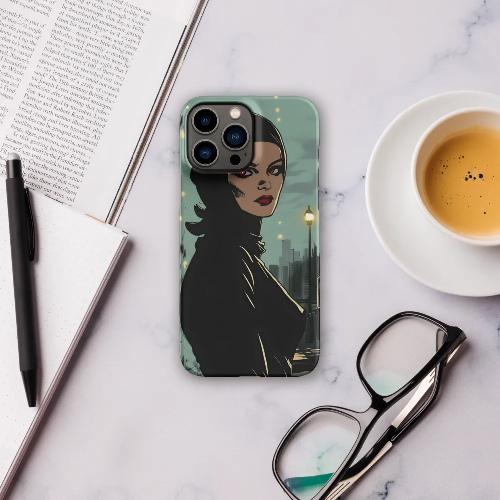 Shadows of Intrigue | Phone Case |  13 Pro Max | Snap Case | Matte