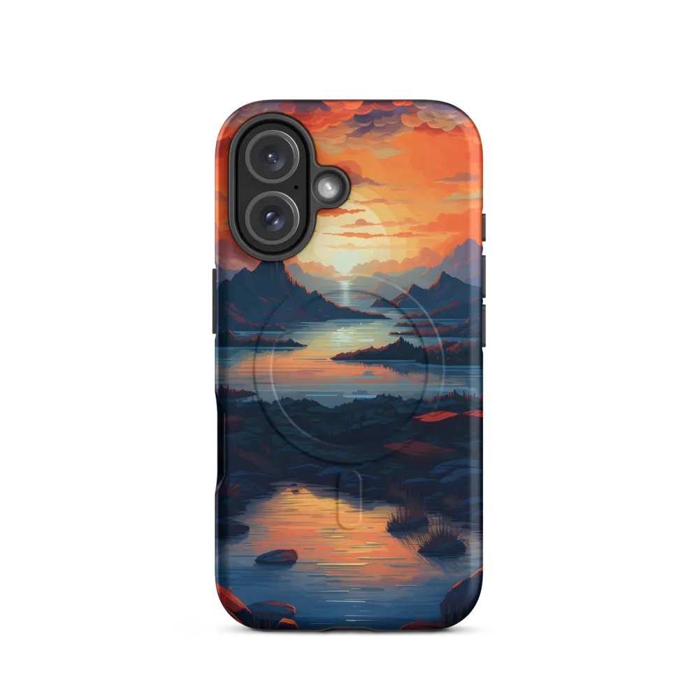 Ethereal Evening: A Digital Dusk