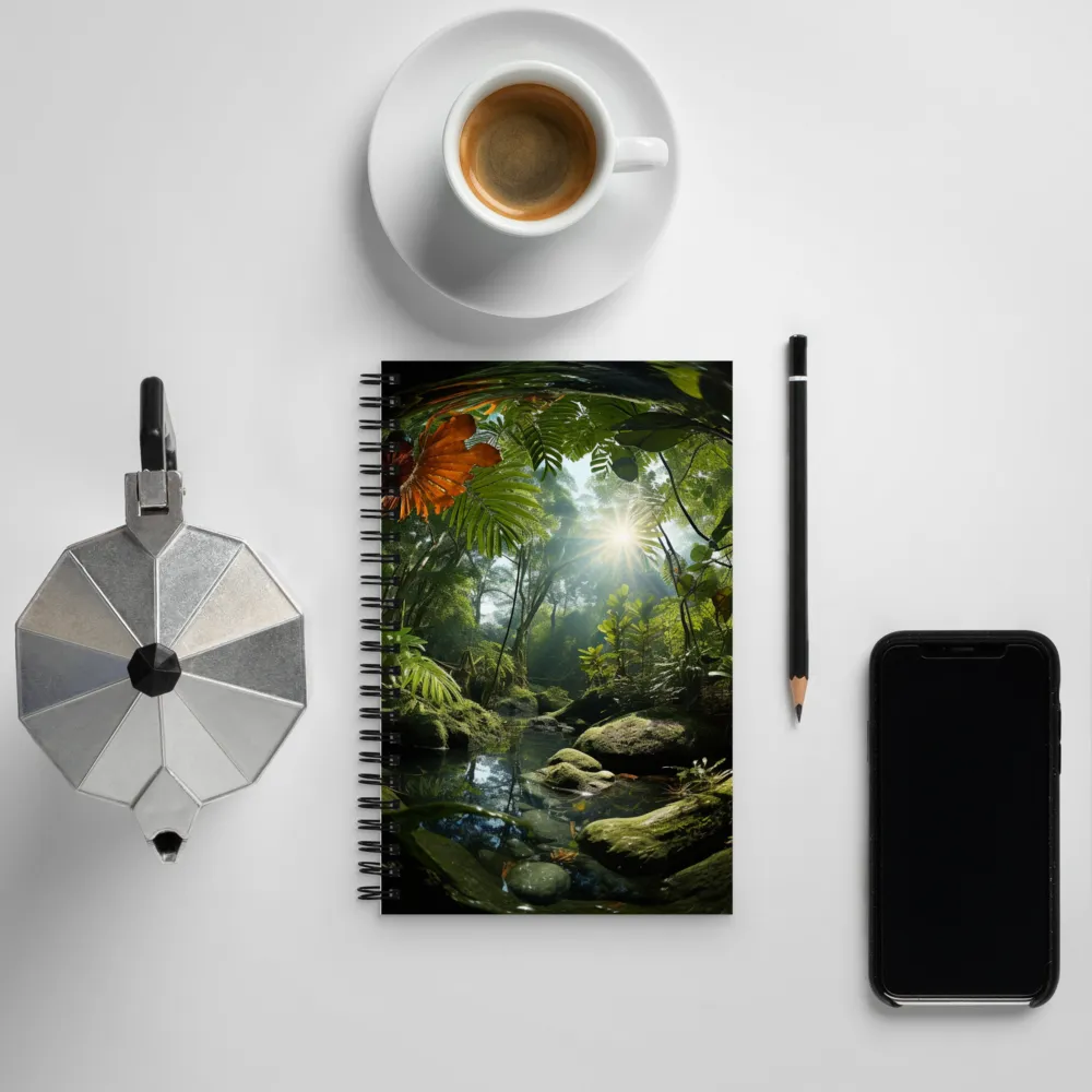 Whispers of the Jungle | Spiral Notebook