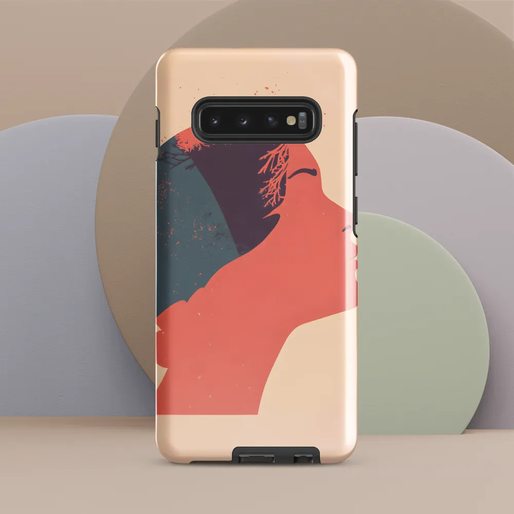 Harmony of Nature and Humanity | Phone Case |  S10 Plus | Tough Case | Glossy