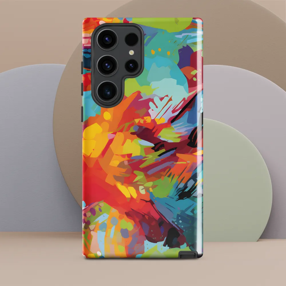 Colorful Lizard: An Abstract Adventure
