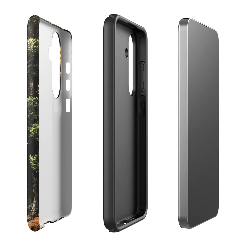 The Whispering Skull: A Surreal Encounter with Nature | Phone Case |  S24 Plus | Tough Case | Matte