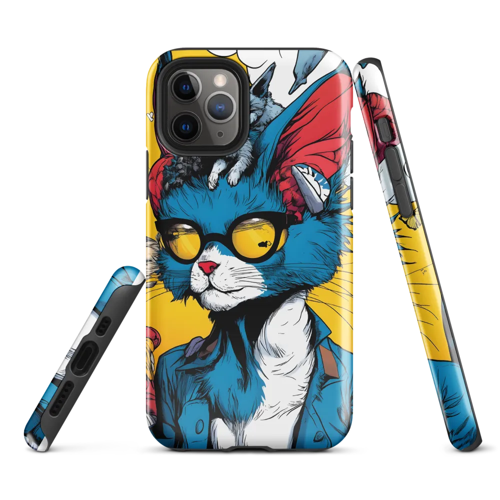 Whimsical Feline Coolness