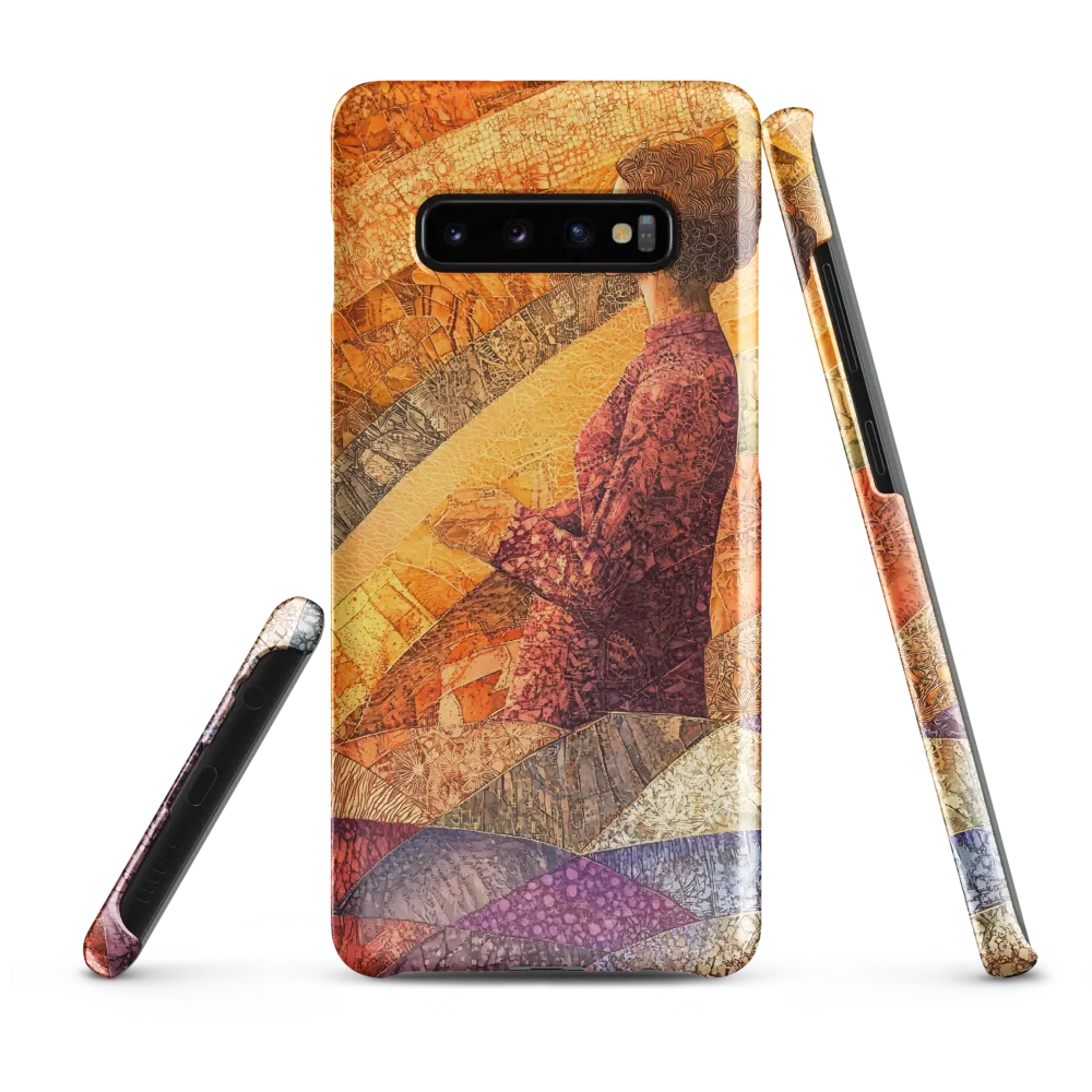 Whispers of Contemplation | Phone Case |  S10 Plus | Snap Case | Glossy