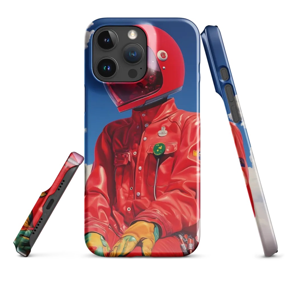 Astronaut in Crimson