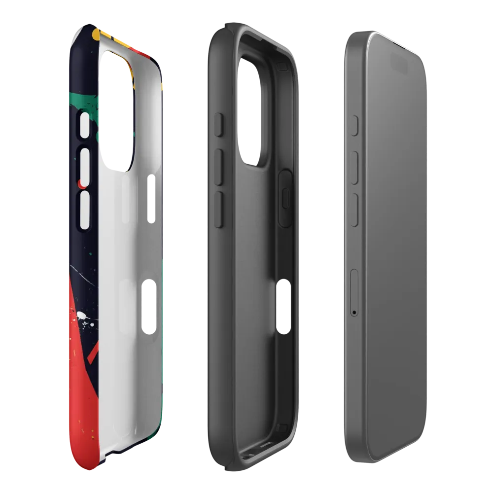 Dynamic Geometries | Phone Case |  16 Pro | Tough Case | Matte