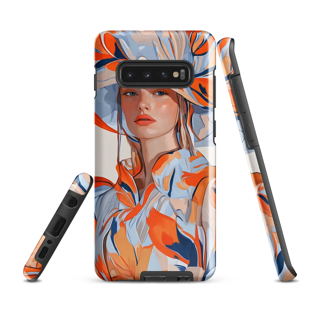 Vibrant Elegance | Phone Case |  S10 Plus | Tough Case | Glossy