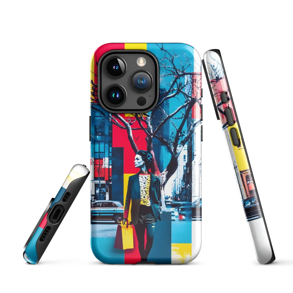 Urban Elegance | Phone Case |  15 Pro | Tough Case | Glossy