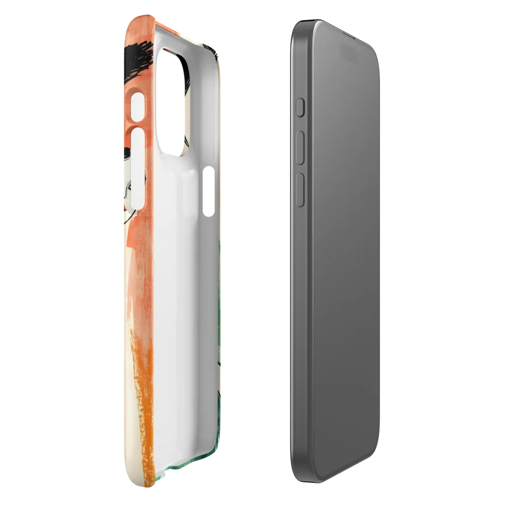 Elegance in Flight | Phone Case |  15 Pro Max | Snap Case | Matte