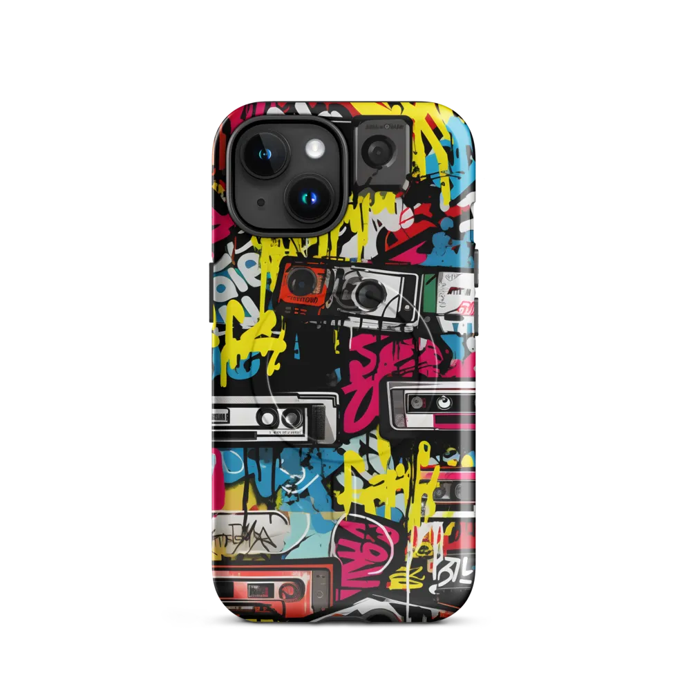 Urban Nostalgia: A Retro Cassette Explosion
