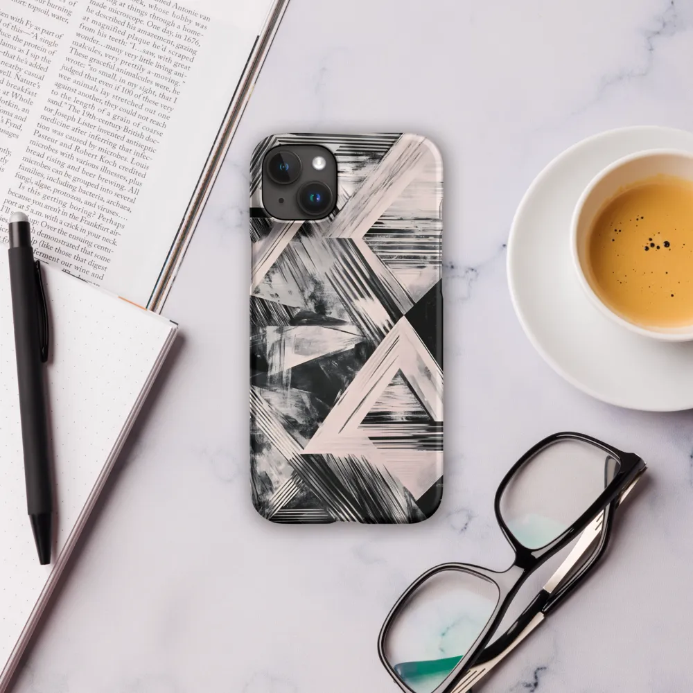 Geometric Harmony | Phone Case |  15 Plus | Snap Case | Matte