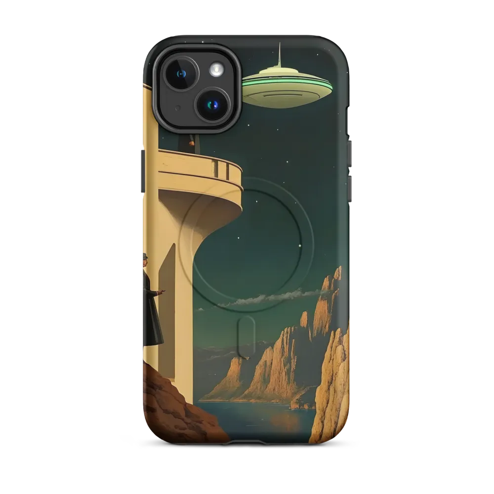 Encountering the Unknown | Phone Case |  14 Plus | MagSafe® Tough Case | Matte