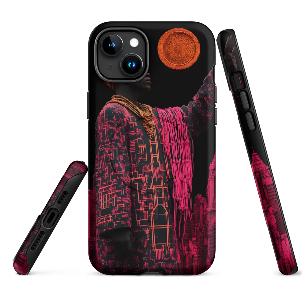 Regal Mystique: A Fusion of Tradition and Urbanity | Phone Case |  15 Plus | MagSafe® Tough Case | Matte