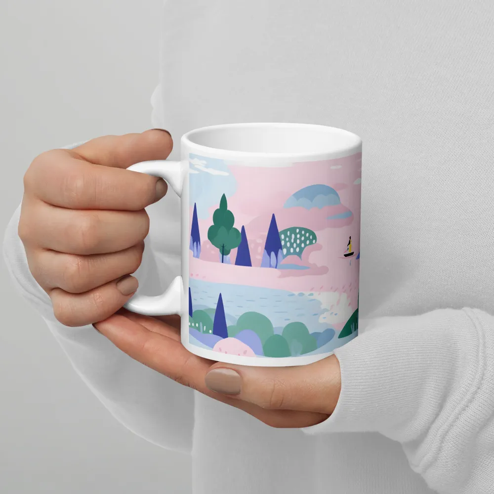 Whimsical Reflections: A Journey Through Landscapes | Mugs | Multiple Sizes & Colors