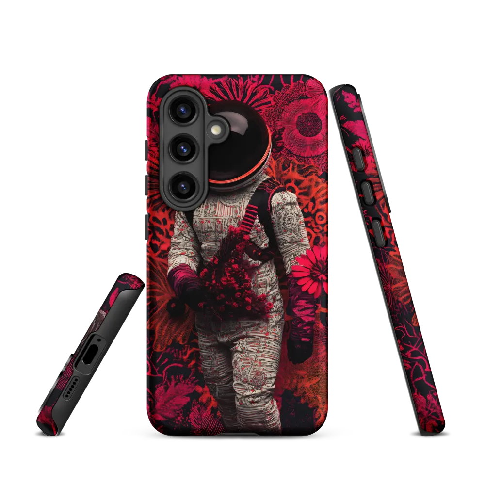 Cosmic Blooms: A Journey Through Space and Nature