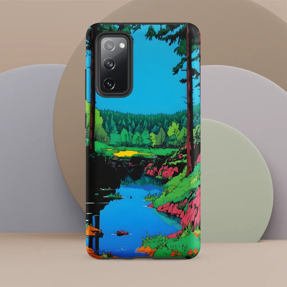 Tranquil Reflections: A Vibrant Landscape