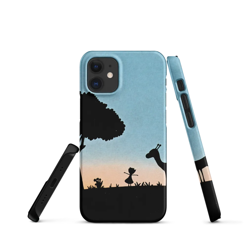 Curiosity in the Silhouette | Phone Case |  12 Mini | Snap Case | Matte