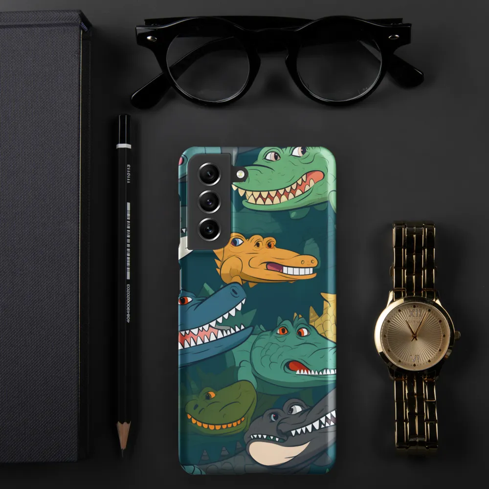 Cheerful Crocodilian Parade