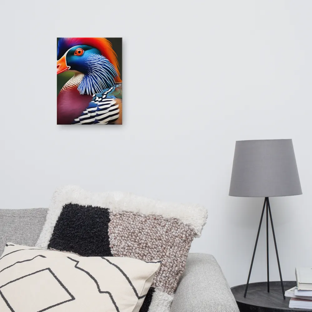 The Majestic Mandarin | Canvas | 12″×16″