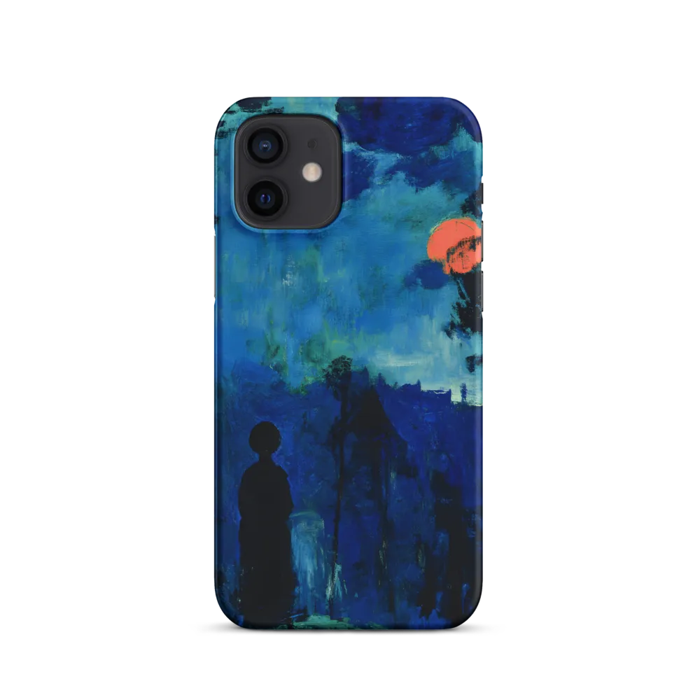 Solitude in Blue | Phone Case |  12 | Snap Case | Matte