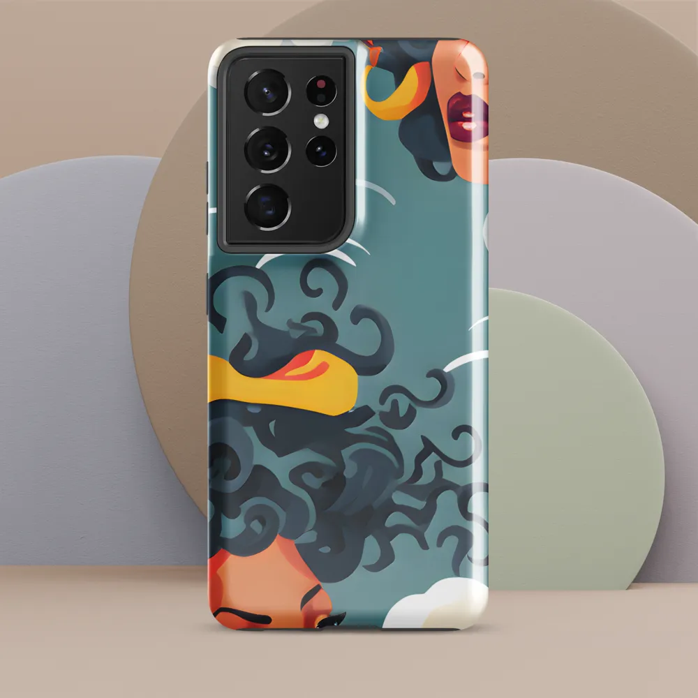 Dreamscapes of Elegance: A Vibrant Exploration of Clouds and Emotion
