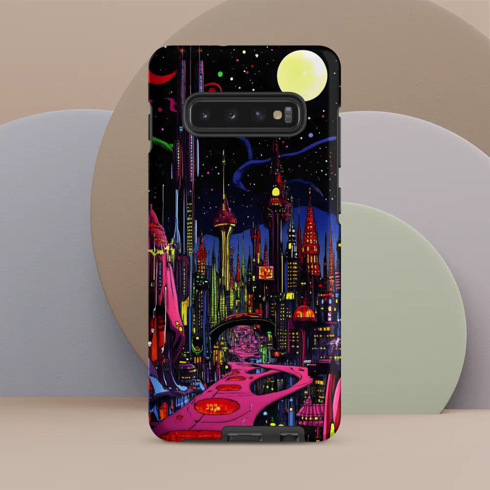Neon Dreams of a Futuristic City
