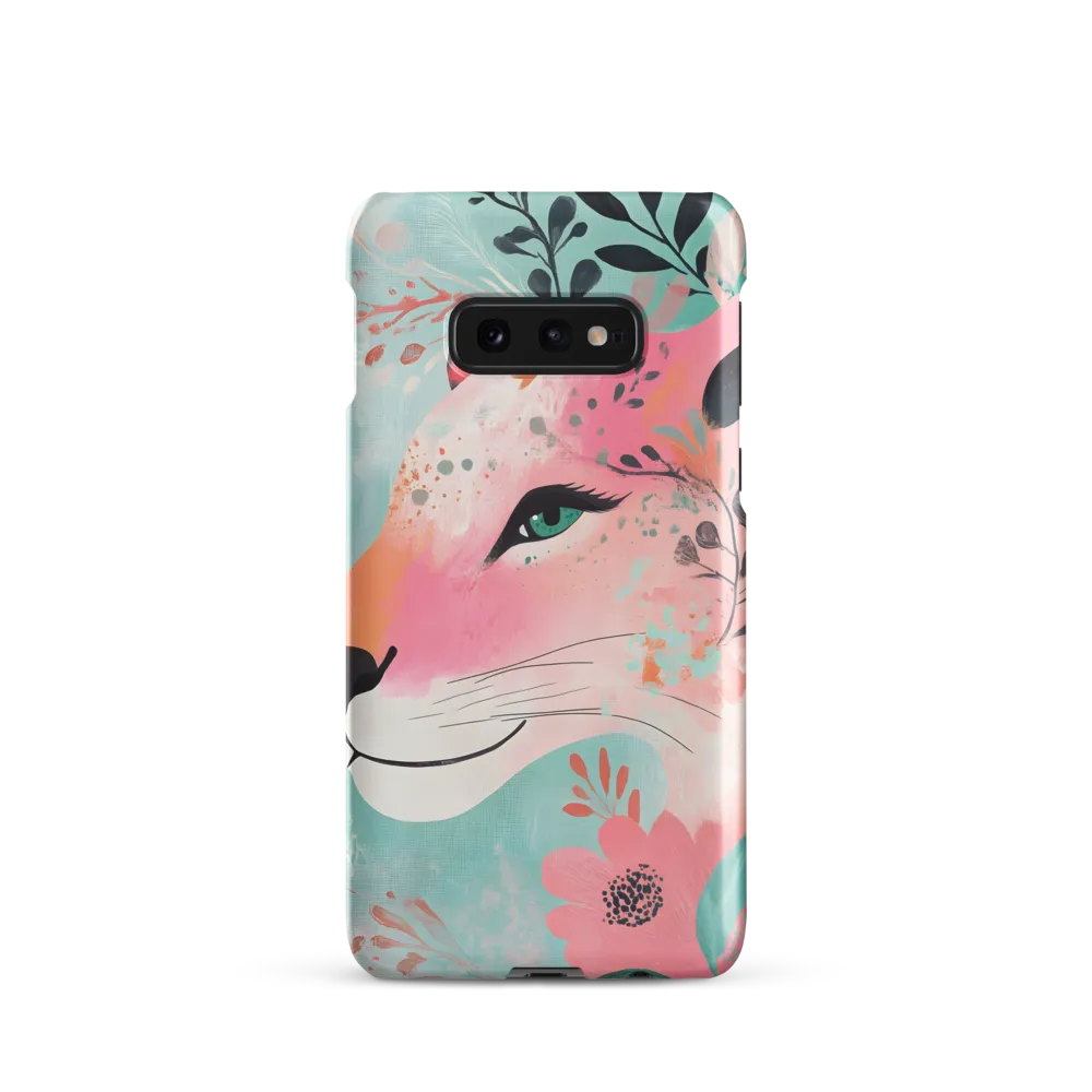 Whimsical Majesty: A Floral Lion