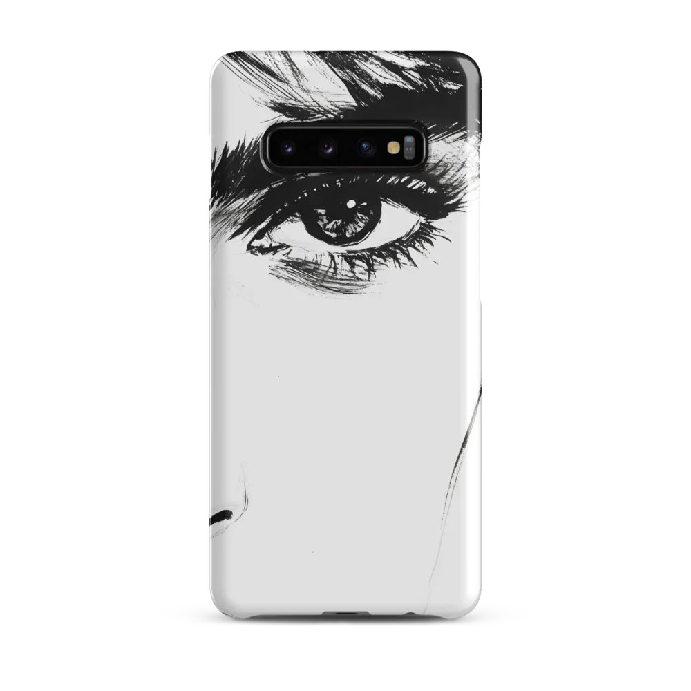 Gaze of Intensity | Phone Case |  S10 Plus | Snap Case | Glossy