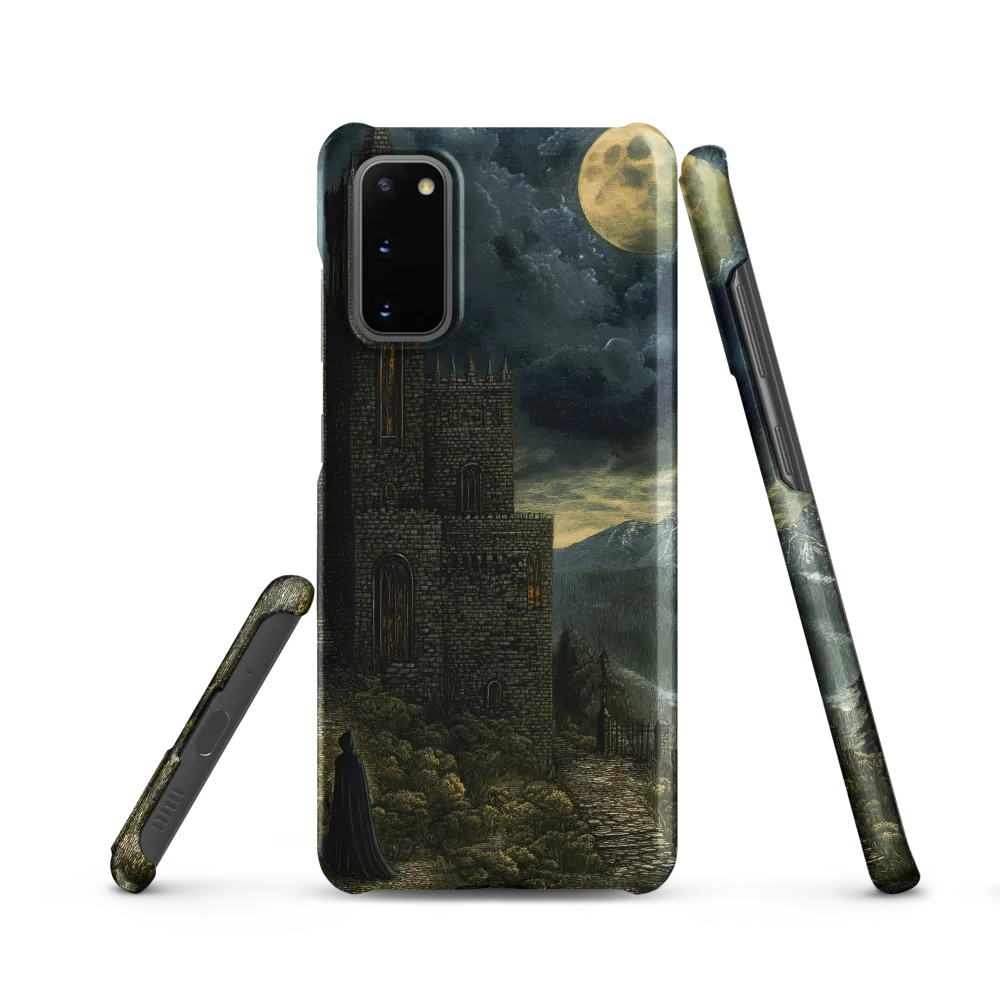 Whispers of the Moonlit Castle | Phone Case |  S20 | Snap Case | Matte