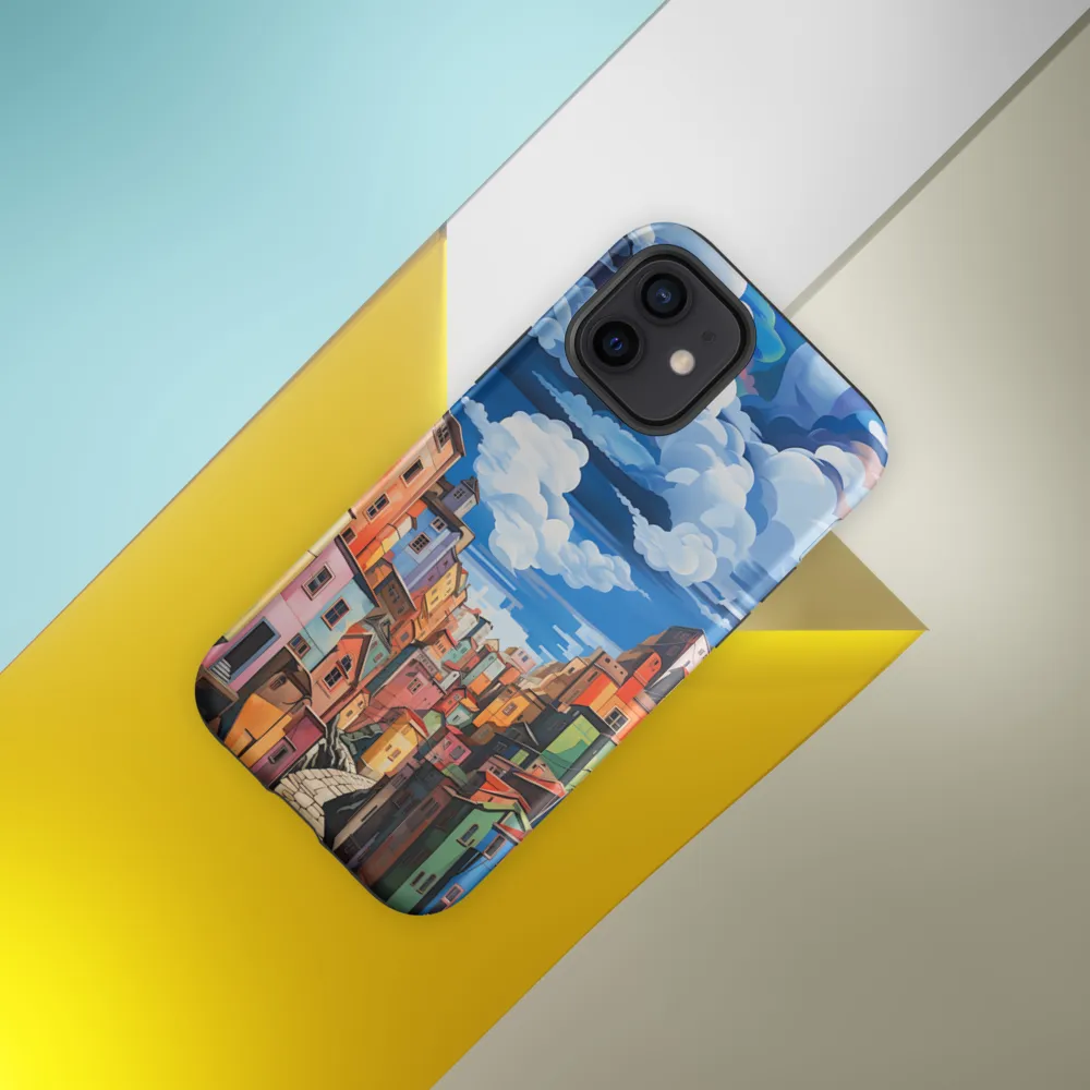 Whimsical Heights: A Vibrant Cityscape