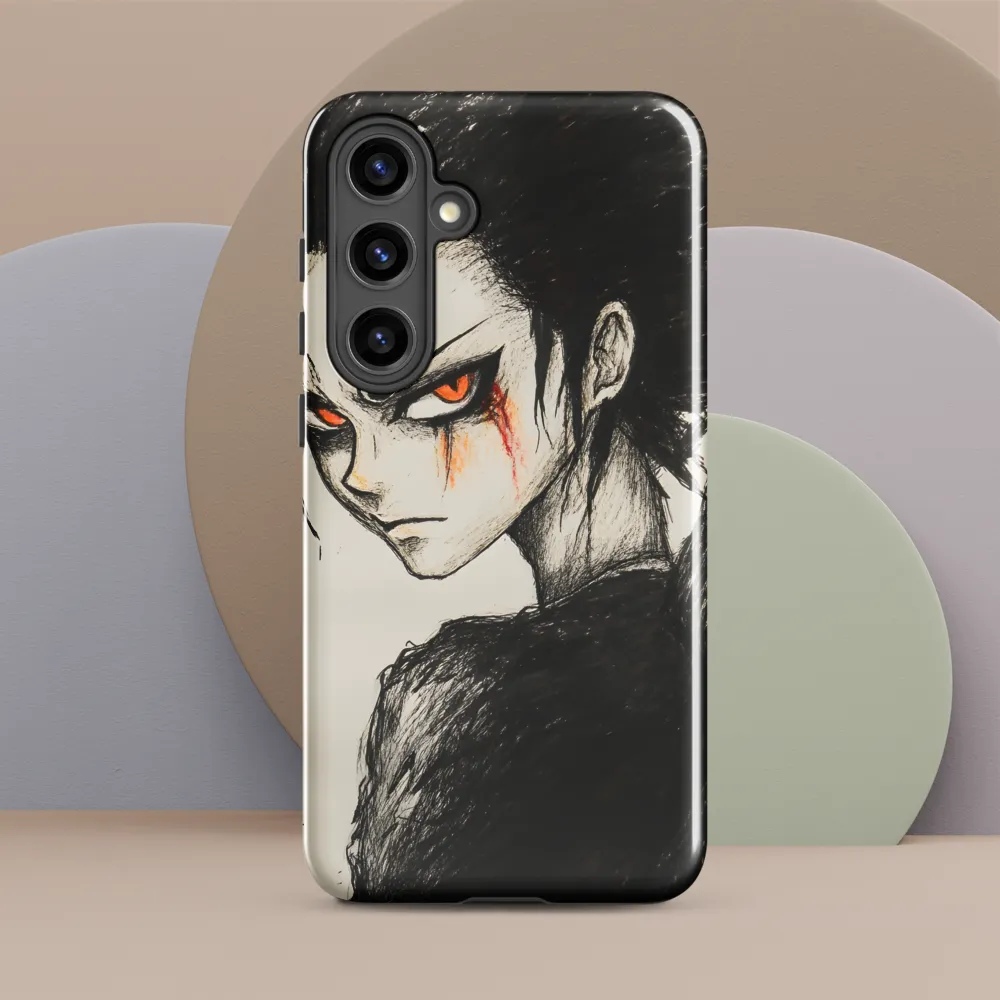 Fiery Defiance | Phone Case |  S24 Plus | Tough Case | Glossy