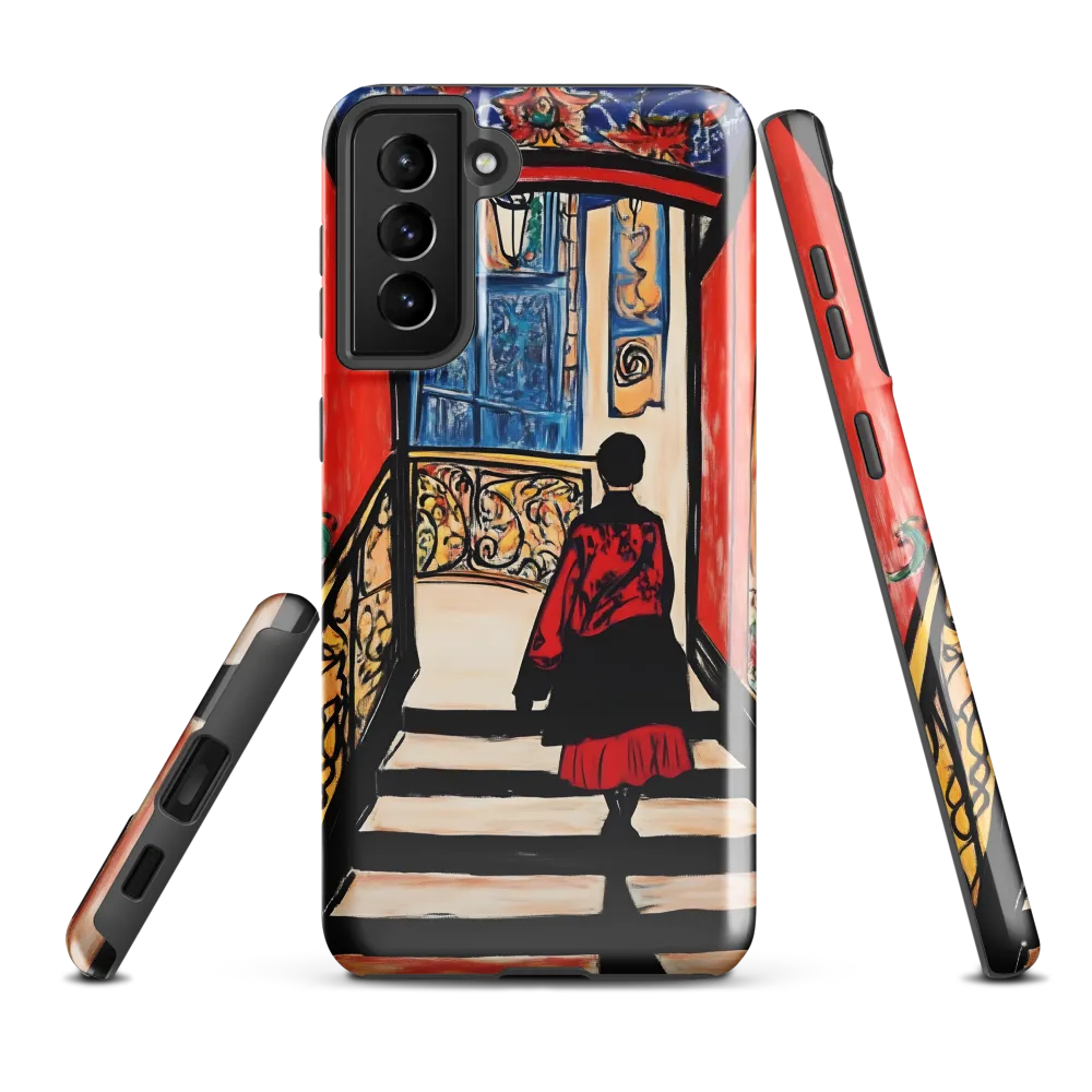 Walking Through Memories | Phone Case |  S21 Plus | Tough Case | Glossy