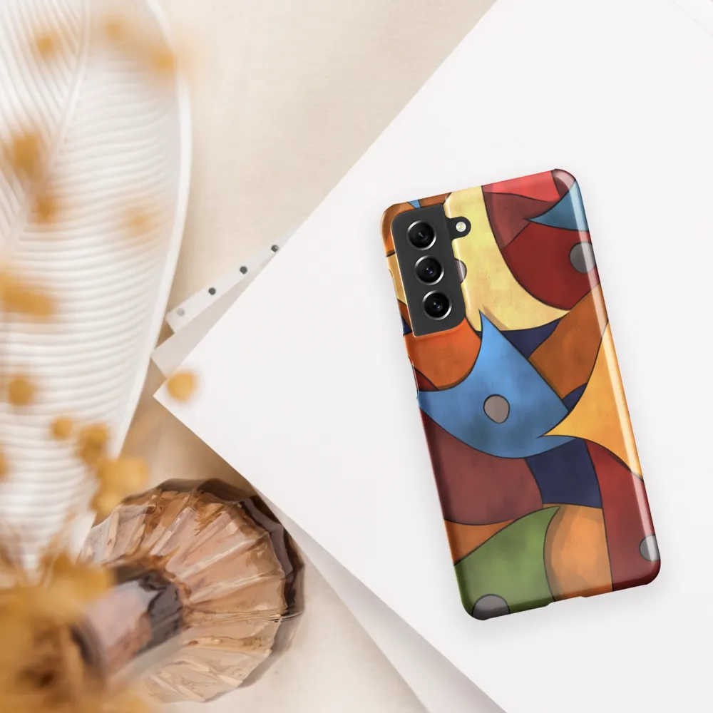 Vibrant Interplay of Shapes