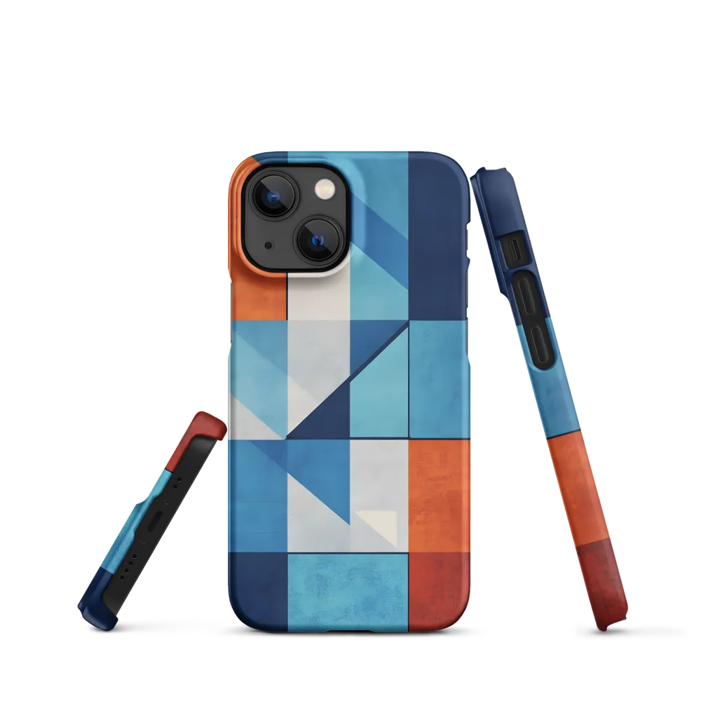 Geometric Harmony in Color | Phone Case |  13 Mini | Snap Case | Matte